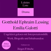Gotthold Ephraim Lessing: Emilia Galotti. Ungekürzt gelesen mit Interpretationshilfe (MP3-Download) Gotthold Ephraim Lessing: Emilia Galotti. Ungekürzt gelesen mit Interpretationshilfe (MP3-Download)