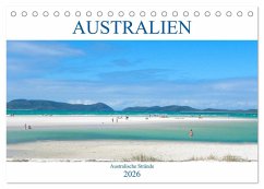 Australien - Australische Strände (Tischkalender 2026 DIN A5 quer), CALVENDO Monatskalender Cover Australien - Australische Strände (Tischkalender 2026 DIN A5 quer), CALVENDO Monatskalender