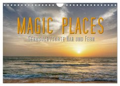 Cover Magic Places - Sehnsuchtsorte nah und fern (Wandkalender 2026 DIN A4 quer), CALVENDO Monatskalender