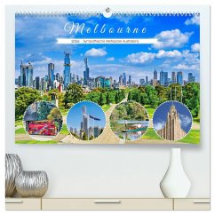 Melbourne - Sympathische Metropole Australiens (hochwertiger Premium Wandkalender 2026 DIN A2 quer), Kunstdruck in Hochglanz Melbourne - Sympathische Metropole Australiens (hochwertiger Premium Wandkalender 2026 DIN A2 quer), Kunstdruck in Hochglanz