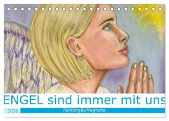 Cover Engel sind immer mit uns (Tischkalender 2026 DIN A5 quer), CALVENDO Monatskalender