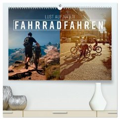 Fahrradfahren - Lust auf Natur (hochwertiger Premium Wandkalender 2026 DIN A2 quer), Kunstdruck in Hochglanz Fahrradfahren - Lust auf Natur (hochwertiger Premium Wandkalender 2026 DIN A2 quer), Kunstdruck in Hochglanz