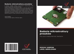 Badanie mikrostruktury proszków - SABRINA, ROGUAI;ABDELGHANI, LAKEL Badanie mikrostruktury proszków - SABRINA, ROGUAI;ABDELGHANI, LAKEL