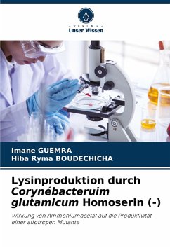 Cover Lysinproduktion durch Corynébacteruim glutamicum Homoserin (-)