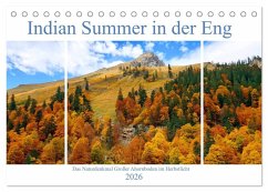 Cover Indian Summer in der Eng - Das Naturdenkmal Großer Ahornboden (Tischkalender 2026 DIN A5 quer), CALVENDO Monatskalender