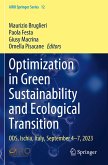 Optimization in Green Sustainability and Ecological Transition Optimization in Green Sustainability and Ecological Transition