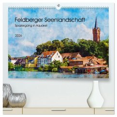 Feldberger Seenlandschaft - Spaziergang in Aquarell (hochwertiger Premium Wandkalender 2026 DIN A2 quer), Kunstdruck in Hochglanz - Calvendo;Waurick, Kerstin Feldberger Seenlandschaft - Spaziergang in Aquarell (hochwertiger Premium Wandkalender 2026 DIN A2 quer), Kunstdruck in Hochglanz - Calvendo;Waurick, Kerstin