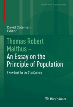 Thomas Robert Malthus - An Essay on the Principle of Population