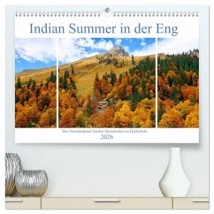 Cover Indian Summer in der Eng - Das Naturdenkmal Großer Ahornboden (hochwertiger Premium Wandkalender 2026 DIN A2 quer), Kunstdruck in Hochglanz