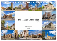 Braunschweig Impressionen (Wandkalender 2026 DIN A4 quer), CALVENDO Monatskalender Braunschweig Impressionen (Wandkalender 2026 DIN A4 quer), CALVENDO Monatskalender
