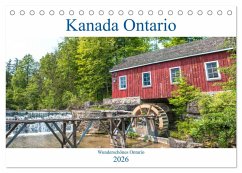 Cover Kanada Ontario - Wunderschönes Ontario (Tischkalender 2026 DIN A5 quer), CALVENDO Monatskalender