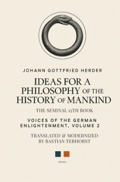 Cover Ideas for a Philosophy of the History of Mankind