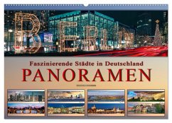 Faszinierende Städte in Deutschland - Panoramen (Wandkalender 2026 DIN A2 quer), CALVENDO Monatskalender