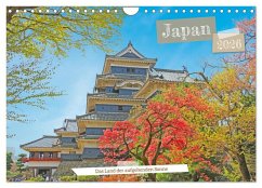 Japan das Land der aufgehenden Sonne (Wandkalender 2026 DIN A4 quer), CALVENDO Monatskalender Japan das Land der aufgehenden Sonne (Wandkalender 2026 DIN A4 quer), CALVENDO Monatskalender