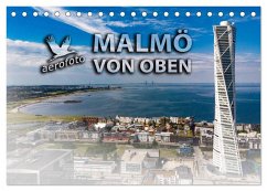 Malmö von oben (Tischkalender 2026 DIN A5 quer), CALVENDO Monatskalender