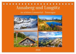 Annaberg und Lungötz (Tischkalender 2026 DIN A5 quer), CALVENDO Monatskalender