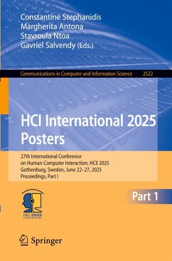 HCI International 2025 Posters