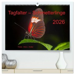 Tagfalter Schmetterlinge (hochwertiger Premium Wandkalender 2026 DIN A2 quer), Kunstdruck in Hochglanz Tagfalter Schmetterlinge (hochwertiger Premium Wandkalender 2026 DIN A2 quer), Kunstdruck in Hochglanz