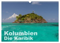 Cover Kolumbien - Die Karibik (Wandkalender 2026 DIN A3 quer), CALVENDO Monatskalender