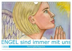 Cover Engel sind immer mit uns (Wandkalender 2026 DIN A4 quer), CALVENDO Monatskalender