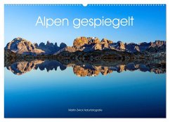 Alpen gespiegelt (Wandkalender 2026 DIN A2 quer), CALVENDO Monatskalender