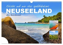 Erlebe mit mir das spektakuläre Neuseeland (Wandkalender 2026 DIN A3 quer), CALVENDO Monatskalender
