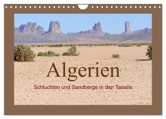 Cover Algerien - Schluchten und Sandberge in den Tassilis (Wandkalender 2026 DIN A4 quer), CALVENDO Monatskalender