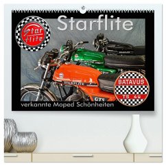 Starflite verkannte Moped Schönheiten (hochwertiger Premium Wandkalender 2026 DIN A2 quer), Kunstdruck in Hochglanz