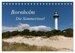 Bornholm - Die Sommerinsel (Tischkalender 2026 DIN A5 quer), CALVENDO Monatskalender