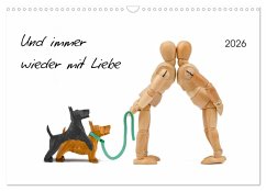 Cover Und immer wieder mit Liebe (Wandkalender 2026 DIN A3 quer), CALVENDO Monatskalender