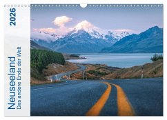 Neuseeland - Das andere Ende der Welt (Wandkalender 2026 DIN A3 quer), CALVENDO Monatskalender