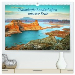 Traumhafte Landschaften unserer Erde (hochwertiger Premium Wandkalender 2026 DIN A2 quer), Kunstdruck in Hochglanz