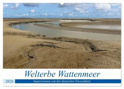Welterbe Wattenmeer (Wandkalender 2026 DIN A2 quer), CALVENDO Monatskalender