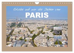 Cover Erlebe mit mir die Dächer von Paris (Wandkalender 2026 DIN A4 quer), CALVENDO Monatskalender