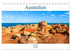 Cover Australien - Kontraste (Tischkalender 2026 DIN A5 quer), CALVENDO Monatskalender