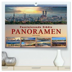 Cover Faszinierende Städte, Panoramen (hochwertiger Premium Wandkalender 2026 DIN A2 quer), Kunstdruck in Hochglanz