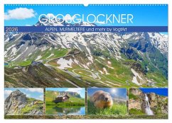 Großglockner, Alpen, Murmeltiere & mehr by VogtArt (Wandkalender 2026 DIN A2 quer), CALVENDO Monatskalender