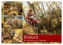Enduro Mit Speed durch`s Gelände (Wandkalender 2026 DIN A4 quer), CALVENDO Monatskalender Enduro Mit Speed durch`s Gelände (Wandkalender 2026 DIN A4 quer), CALVENDO Monatskalender