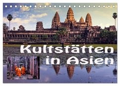 Kultstätten in Asien (Tischkalender 2026 DIN A5 quer), CALVENDO Monatskalender Kultstätten in Asien (Tischkalender 2026 DIN A5 quer), CALVENDO Monatskalender