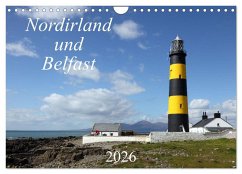 Cover Nordirland und Belfast (Wandkalender 2026 DIN A4 quer), CALVENDO Monatskalender