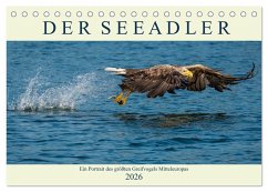Cover DER SEEADLER Ein Portrait des größten Greifvogels Mitteleuropas (Tischkalender 2026 DIN A5 quer), CALVENDO Monatskalender