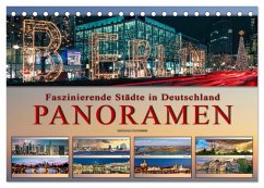 Faszinierende Städte in Deutschland - Panoramen (Tischkalender 2026 DIN A5 quer), CALVENDO Monatskalender