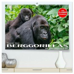 Cover Berggorillas im Herzen Afrikas (hochwertiger Premium Wandkalender 2026 DIN A2 quer), Kunstdruck in Hochglanz
