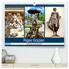 Cover Rigas Grazien - Lettische Schönheiten (hochwertiger Premium Wandkalender 2026 DIN A2 quer), Kunstdruck in Hochglanz