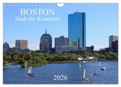 Boston - Stadt der Kontraste (Wandkalender 2026 DIN A4 quer), CALVENDO Monatskalender