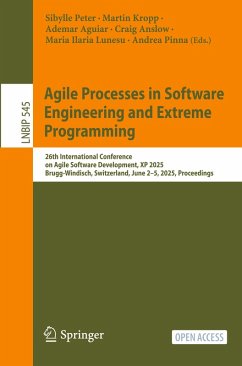 Cover Agile Processes in Software Engineering and Extreme Programming