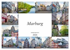 Marburg Impressionen (Wandkalender 2026 DIN A2 quer), CALVENDO Monatskalender Marburg Impressionen (Wandkalender 2026 DIN A2 quer), CALVENDO Monatskalender