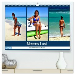 Cover Meeres-Lust - Strandnixen in Kuba (hochwertiger Premium Wandkalender 2026 DIN A2 quer), Kunstdruck in Hochglanz