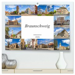 Braunschweig Impressionen (hochwertiger Premium Wandkalender 2026 DIN A2 quer), Kunstdruck in Hochglanz Braunschweig Impressionen (hochwertiger Premium Wandkalender 2026 DIN A2 quer), Kunstdruck in Hochglanz