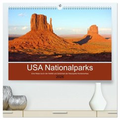 Cover USA Nationalparks - Eine Reise durch die Vielfalt und Schönheit der Naturparks Nordamerikas (hochwertiger Premium Wandkalender 2026 DIN A2 quer), Kunstdruck in Hochglanz